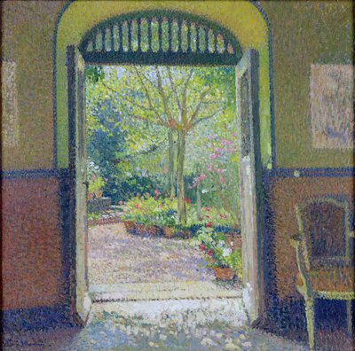 A Garden in the Sunshine by Henri Martin